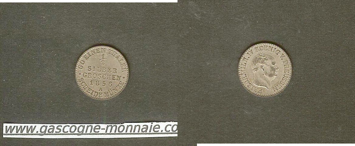 Germany Prussia :2 silver groschen 1856A gEF